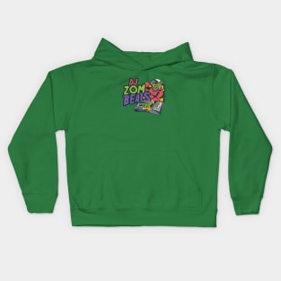 DJ Zom Beats // Funny Zombie DJ Street Style Kids Hoodie